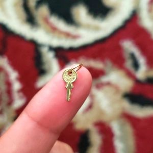 14k Yellow Gold Key